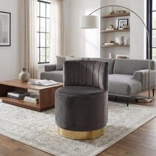 Mink Accent Chair Velvet