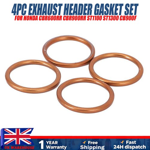 4pc exhaust header gasket - 4pc, set