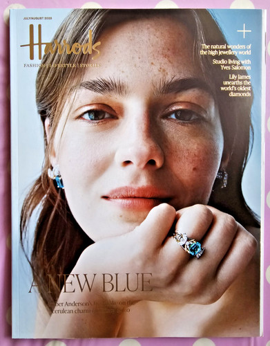 Harrods magazine fashion - harrods,