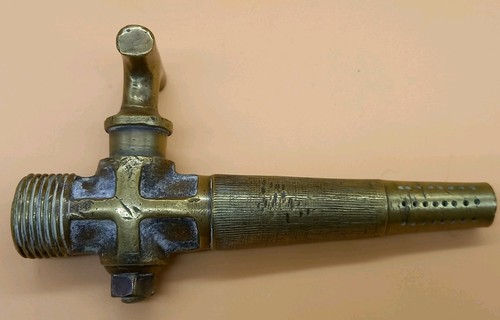 Vintage solid brass barrel - vintage,