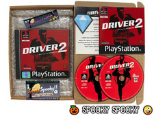 Driver 2 Back on the Streets PS1 - UK PAL VGC CIB with Natural Disc - Tracked