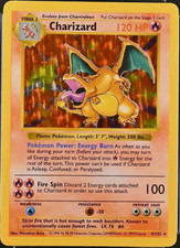 SHADOWLESS Charizard Holo