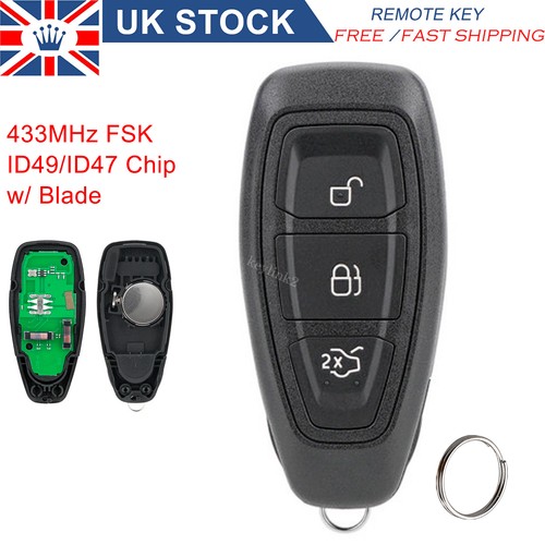 3button remote key fob - 3button, 433mhz