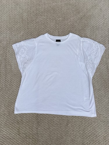 Women plain white gap top - women's,