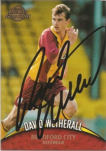 David wetherall signed - wetherall,