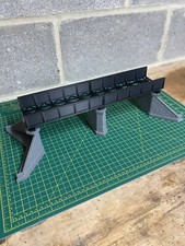 OO Gauge Model Railway Scenery Double Iron Girder Bridge 3D Printed 1:76 Scale
