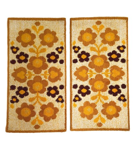 Vintage rugs floral - rugs,
