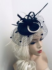 Navy Blue Ivory/Cream