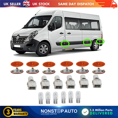 Side indicator marker lens - side,