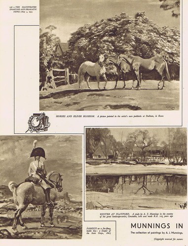 Munnings various moods - munnings,