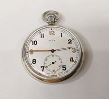 WW2 Military Pocket Watch With