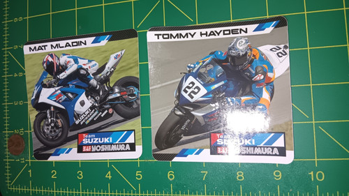 Pair team suzuki sticker - of,