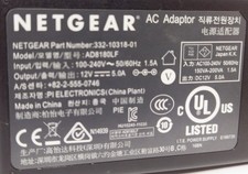 Netgear AC Power Adapter –