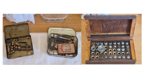 Joblot watchmakers lathe - , tools