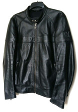 SUPERB BELSTAFF BLACK LEATHER  JACKET - UK 42 - EXCELLENT CONDITION COST £1100