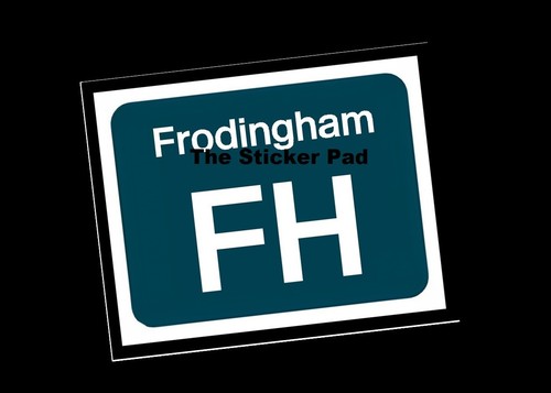 Sticker frodingham depot - sticker,