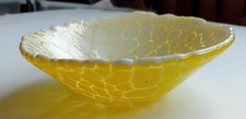 handmade unique glass bowl -