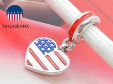 Authentic Pandora USA Flag