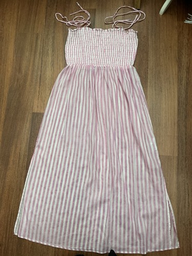 Primark pink white striped - pink,