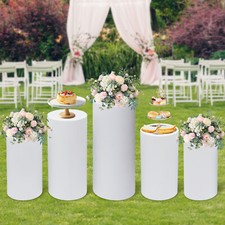 5pcs Cylinder Pedestal Art