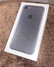 An Apple original BOX for iPhone 7 BLACK, with original Apple stickers