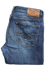 Diesel Larkee men's jeans regular straight W32 L32 mid blue denim LEVH410