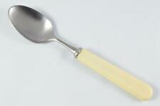 Brand New Genuine Cream Handle Dessert Spoon Brushed Finish Made In Sheffield