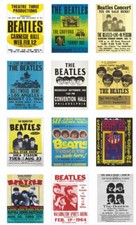 The Beatles USA Concert Posters Trading Card Set Vol 2