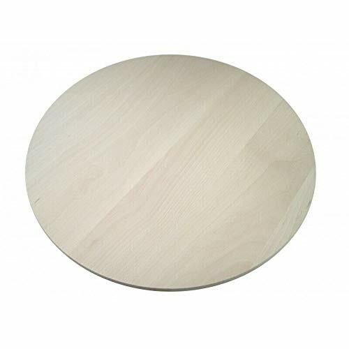 Round wooden chopping board