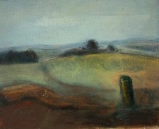 Oil Painting Baltic Sea Island