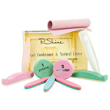 NeoNail 'P.Shine Japanese Manicure Set STRENGTHENS FRAGILE BRITTLE & SPLIT NAILS