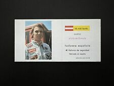 1973 Niki Lauda Rookie #16 - Piloto de Formula Fosforera