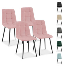 Velvet dining chair - velvet,
