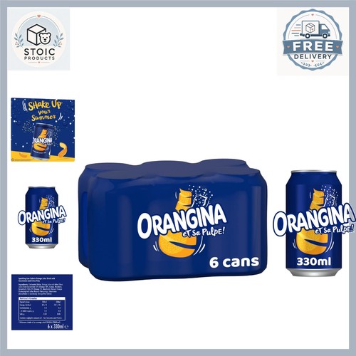 330ml orangina sparkling - orangina,