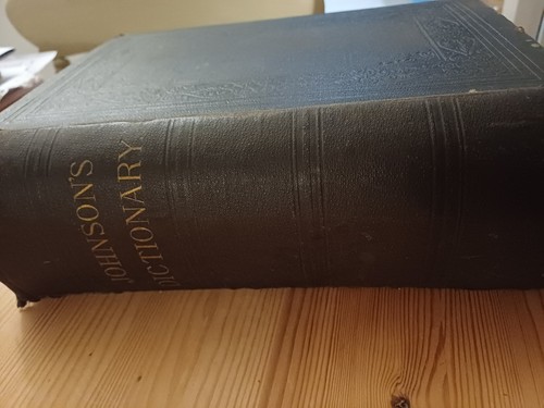 Samuel johnson dictionary - johnson:,