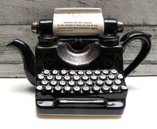 Vintage Novelty Typewriter Teapot By Tony Carter