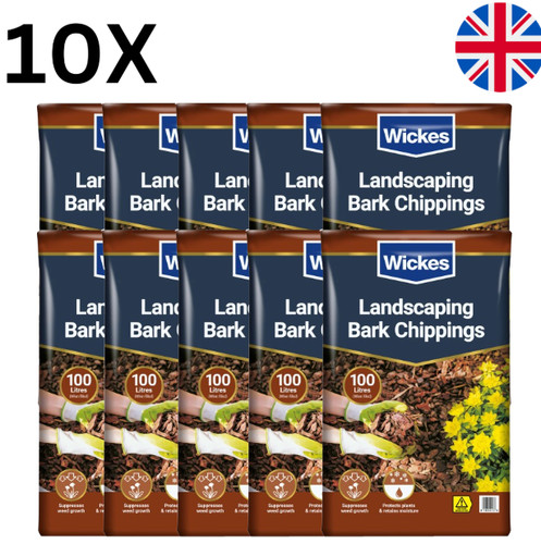1000l bark mulch - 1000l, decorative