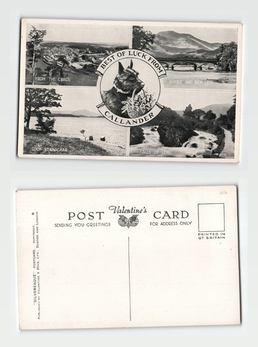 Postcard callander scotland - -,