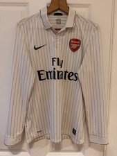 Arsenal 2009/2010 Rare Nike Third Shirt, Men’s Size Medium Long Sleeves
