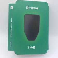 Trezor Safe 5-Crypto Hardware Wallet, Secure Element & Passphrase, Touchscreen