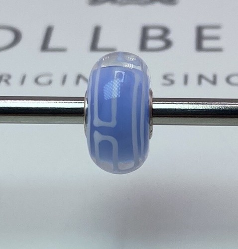 Trollbeads unique blue bead - trollbeads,