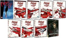 FRIDAY THE 13TH Parts 1-9