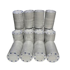 250 x WHITE FULL WIDTH POKER