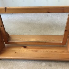 VINTAGE DUCAL SWIVEL MIRROR FOR DRESSER / SIDBOARD MULTI USE GOOD CONDITION ?