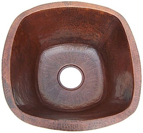 Undermount hammered round - 18",