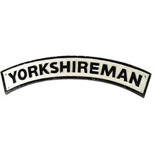 "Yorkshireman" Cast Iron Sign