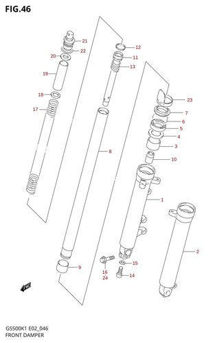 Suzuki genuine washer front - suzuki,