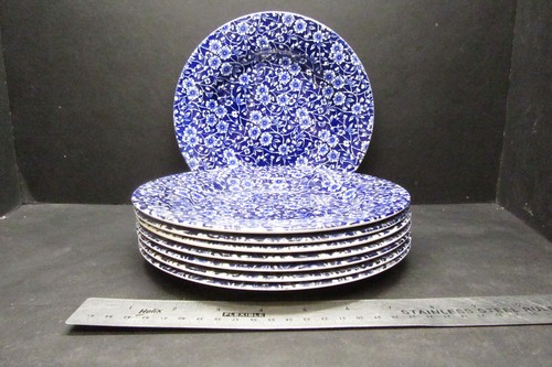 Burleigh blue calico - calico,