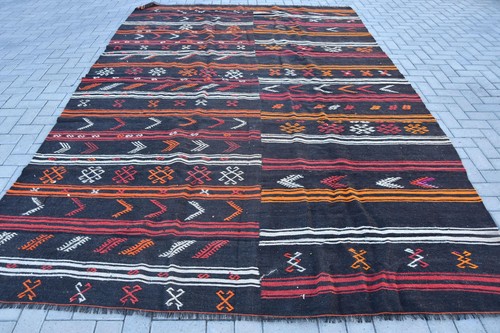 Vintage turkish oversize rug - turkish,