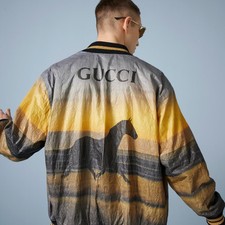 Gucci Mens Gradient Bomber